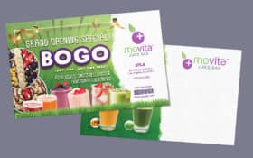 Movita Promotional Mailer BOGO