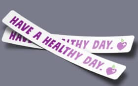 Movita Have a Healthy Day Decals